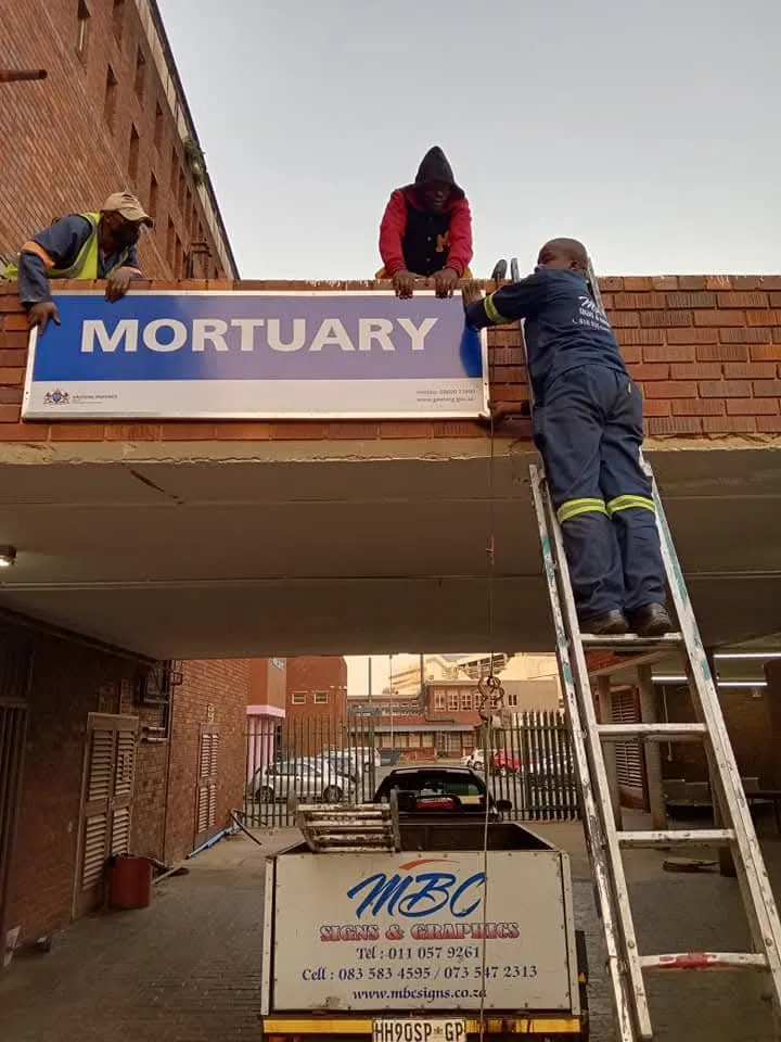 MBC Signs — Helen Joseph Hospital 1
