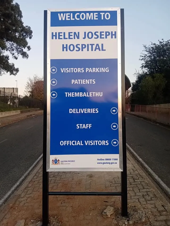 MBC Signs — Helen Joseph Hospital 4